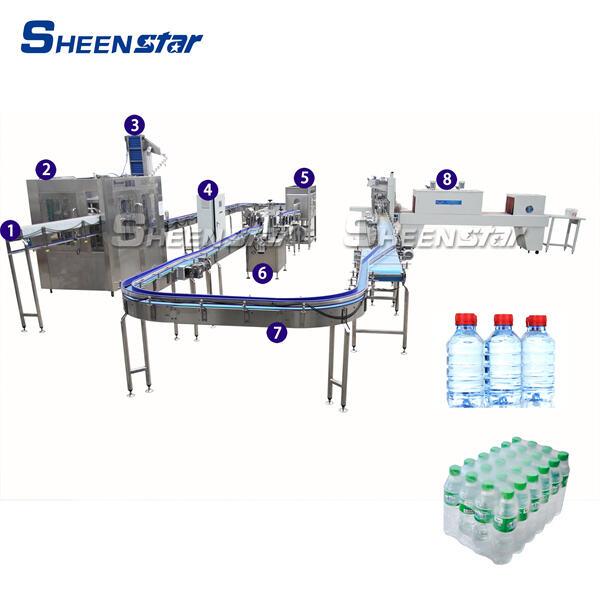 Safety of bottle packaging machine