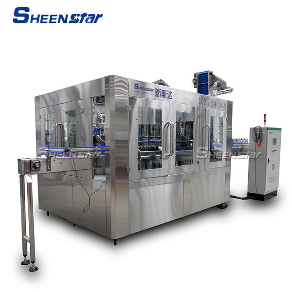 Maximize output with a state-of-the-art washing filling and capping machine