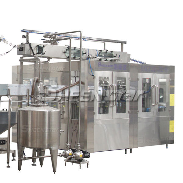 Development of Fruit Juice Bottling Machine