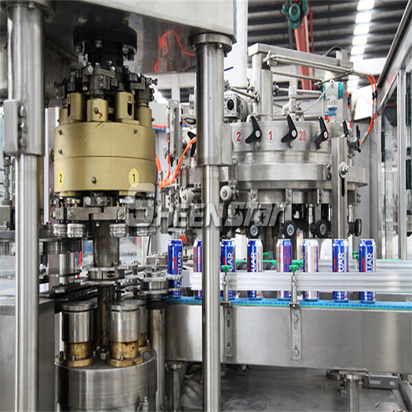 Automated Solution for Filling Soft Drink Cans