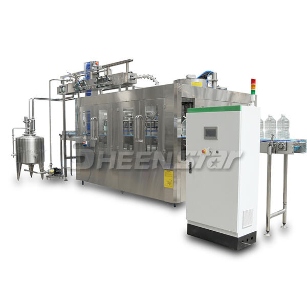 Security of mineral water plant machines