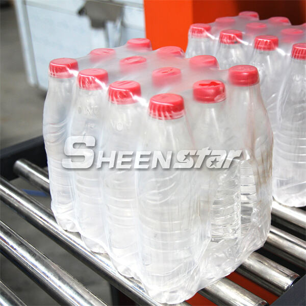 Utilizing bottle packaging machine