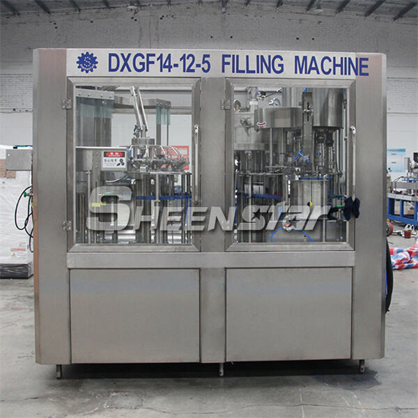 Security of Soda Pet Bottle Filling Machine