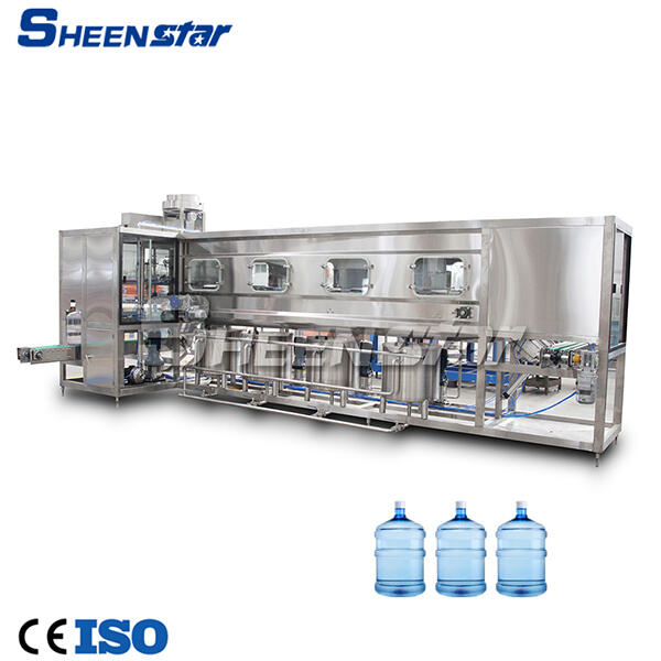 Increase productivity with automated gallon filling