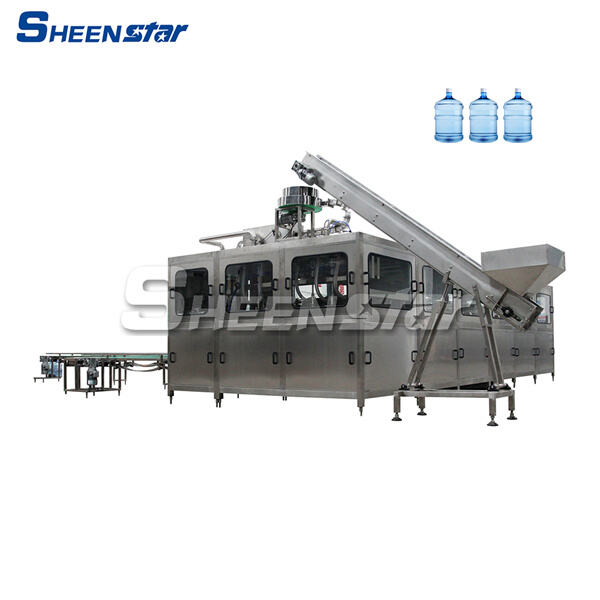 Innovation in water bottling machines