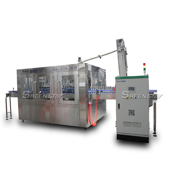 Security of automatic bottling machines