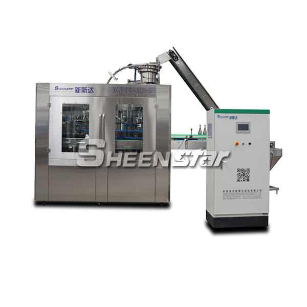 Enhancing production speed with a glass bottle filler