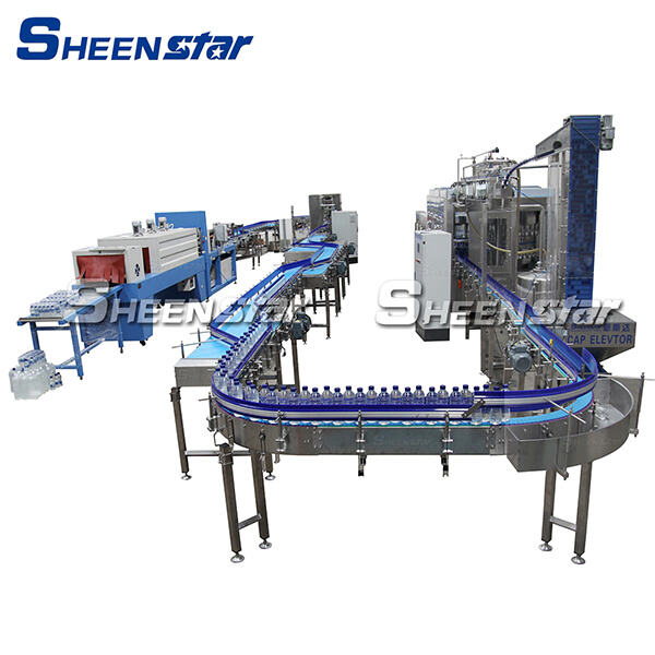 Improving productivity with modern bottling line equipment technology