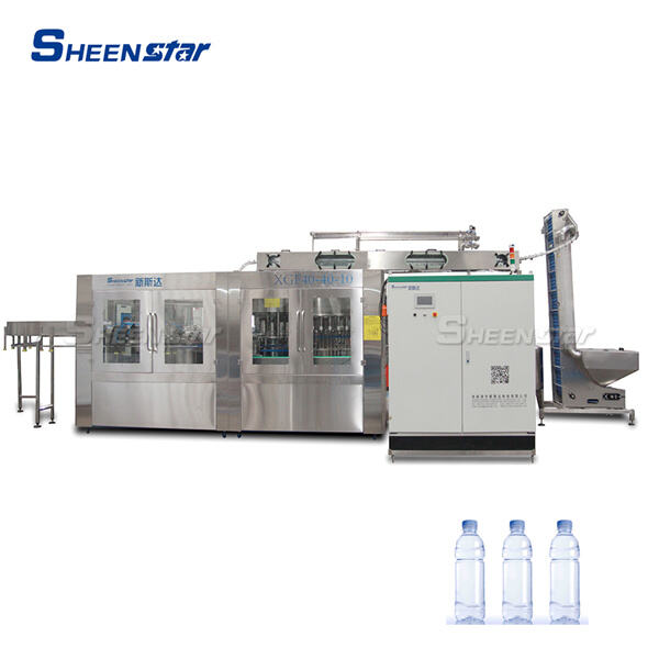 Use of automatic water filling machines: