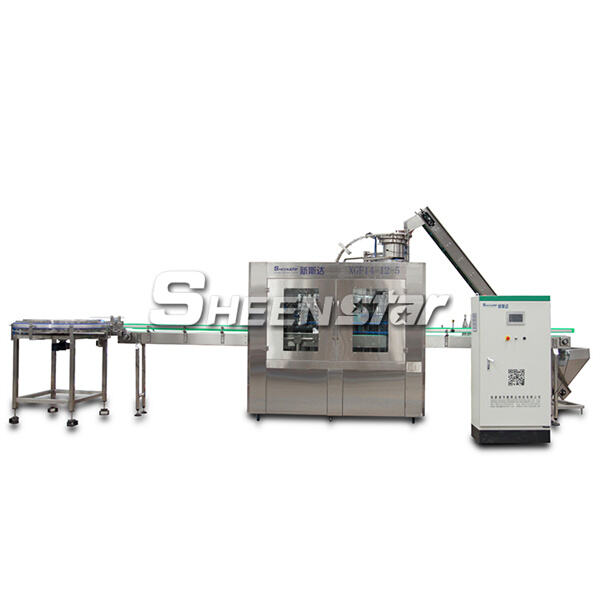 The perfect solution for filling glass containers quickly and precisely