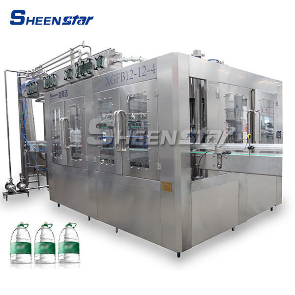Meet your bottling needs with a high-speed liquid bottle filling machine