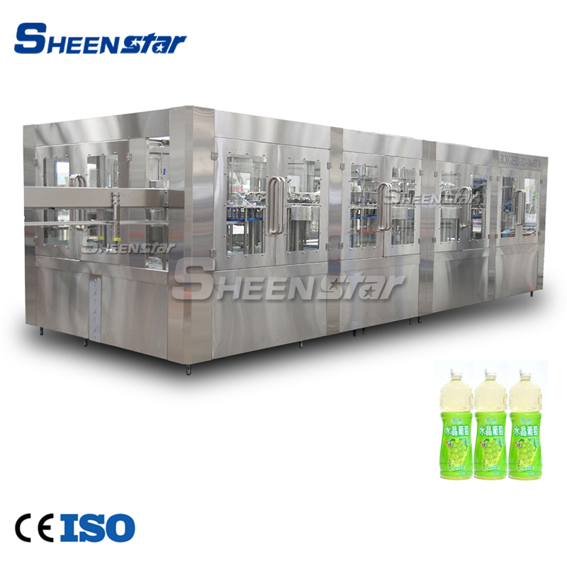 Fruit pulp juice filling machine