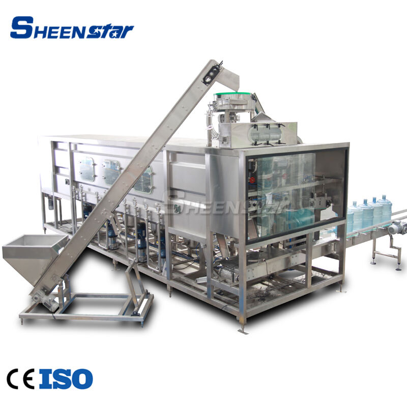 450 bph 5 gallon pure water filling line