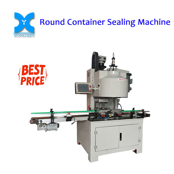 Save time and labor costs with our advanced round container sealing technology.