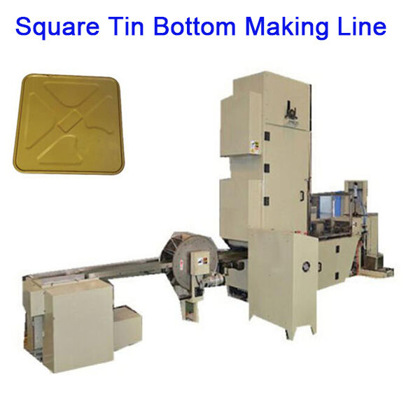 Essential Components in Modern Oil Tin Manufacturing Machines