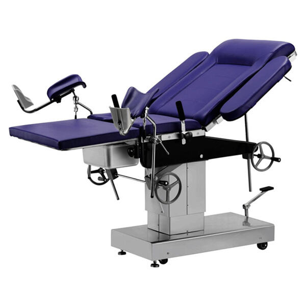 The versatility and adjustability of a manual OT table in the operating room