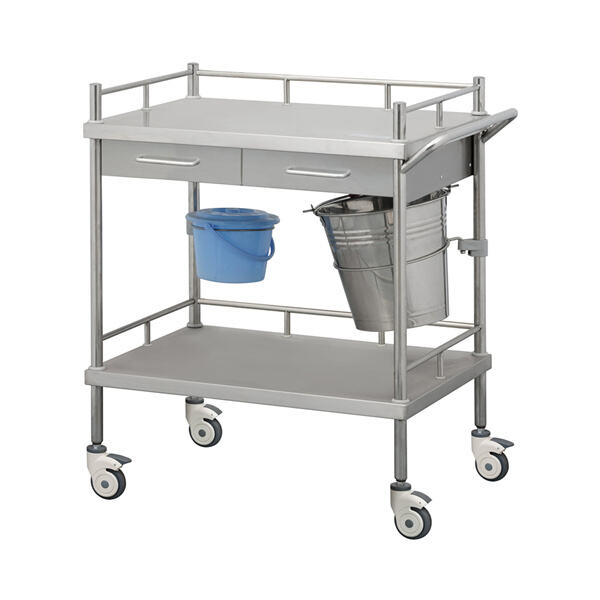Why Stainless Steel is the Optimal Material for Medical Trolleys