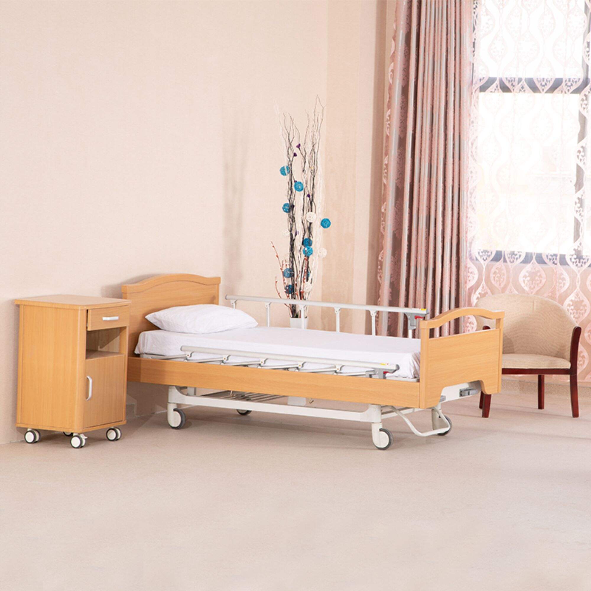 YFC201K-2 Two Function Manual Nursing Bed