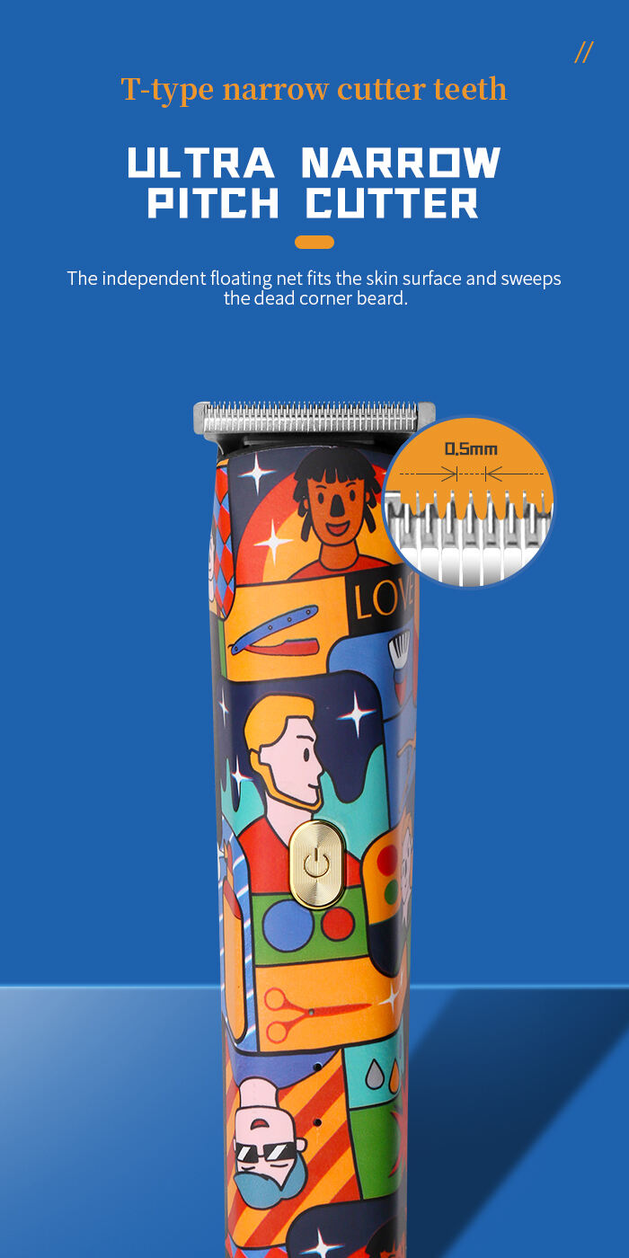 Personalized Graffiti USB Charging Hair Trimmer manufacture