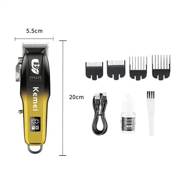 Développement de la tondeuse à barbe électrique