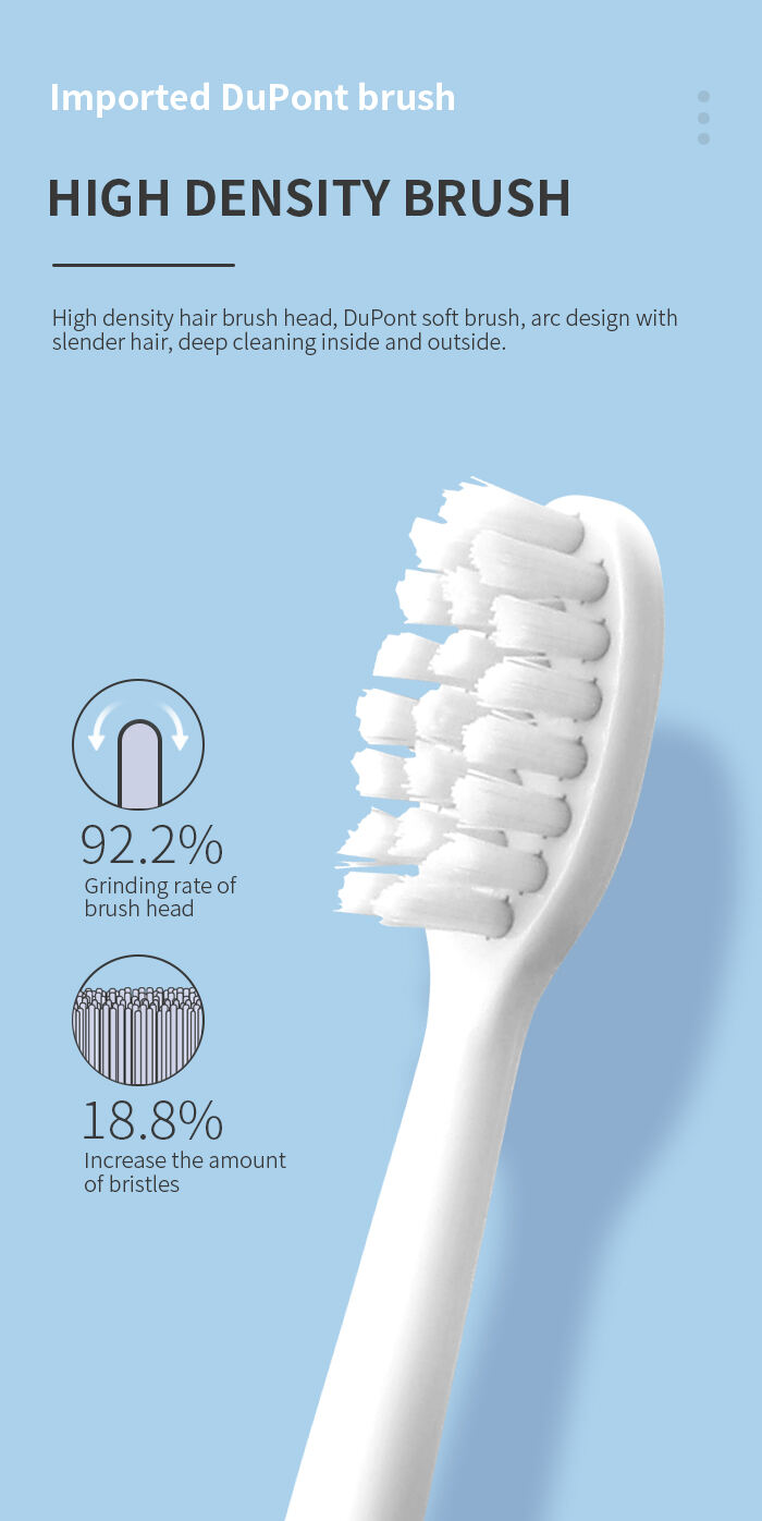 Kemei Km-Ys701 rose/bleu/blanc brosse à dents intelligente de blanchiment des dents brosse à dents électrique Rechargeable détails