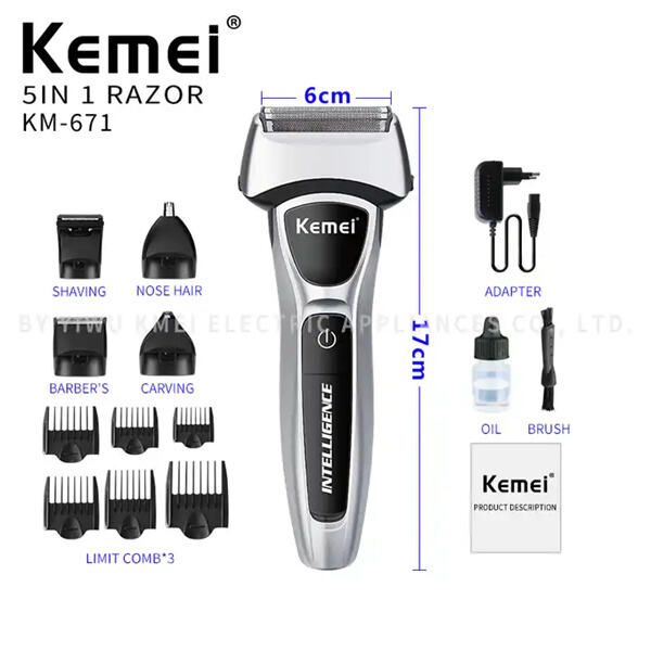 Safety precautions for Electrical Shaver Hair