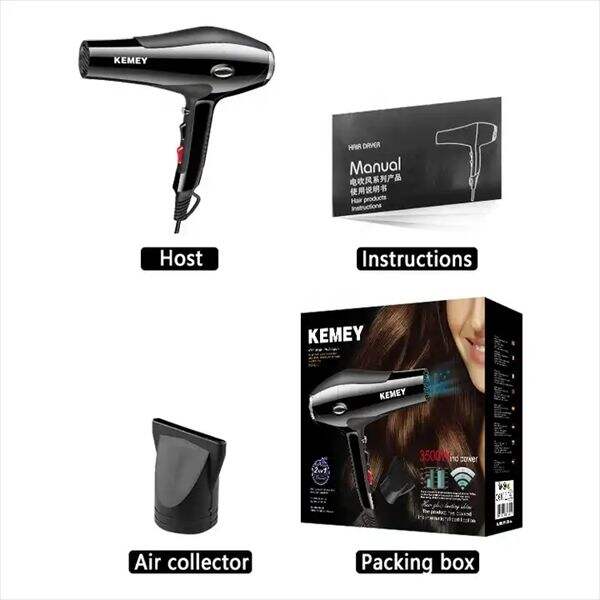 Quick and convenient hair styling with the touch of a button