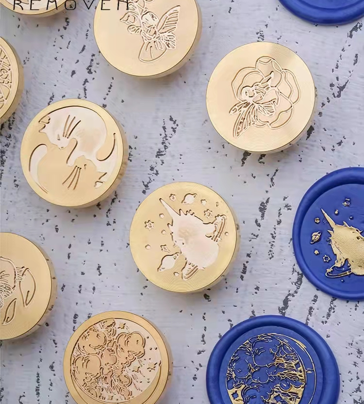 โมโมครัฟท์: Steampunk Wax Seal Stamp Collection สําหรับการประดิษฐ์ความสวยงาม