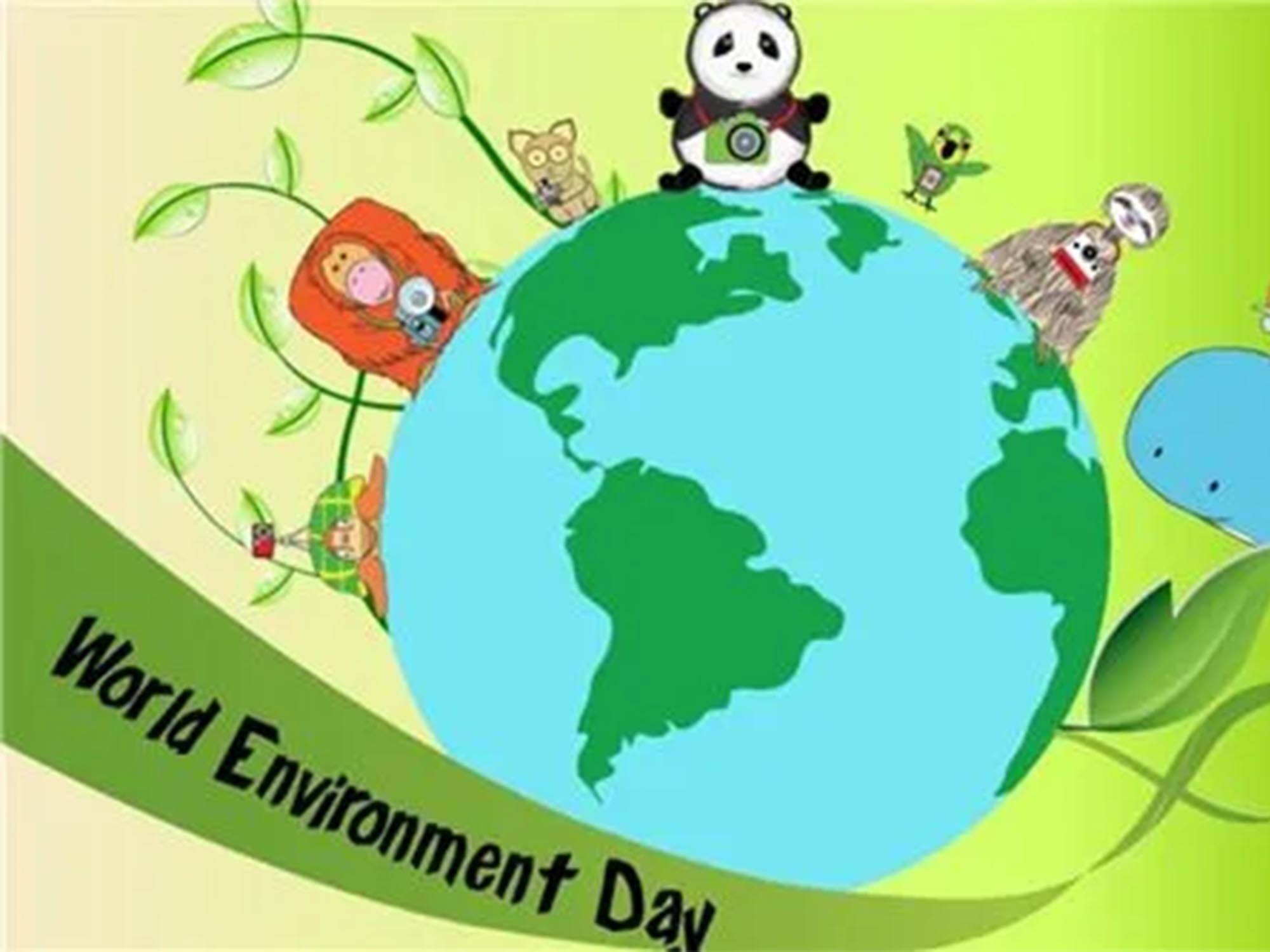 Giornata Mondiale dell'Ambiente - Proteggi l'ambiente ecologico e proteggi la casa comune