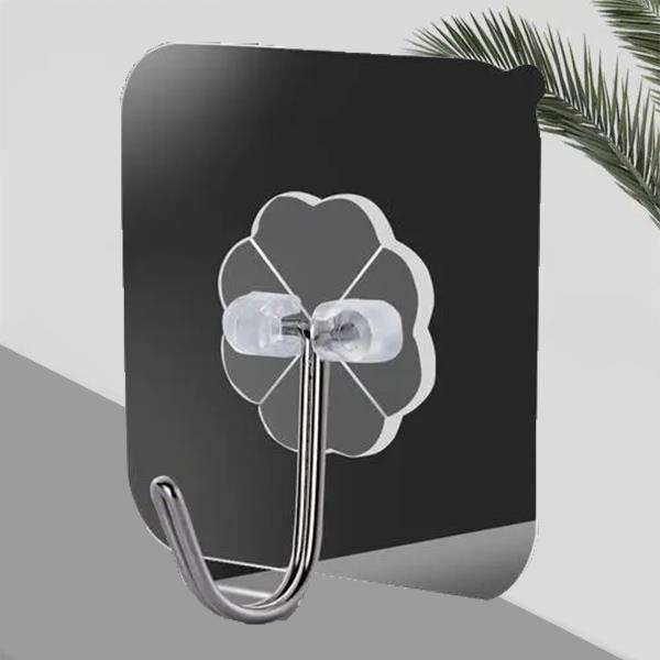 Maximize storage and minimize clutter with wall hook stickers