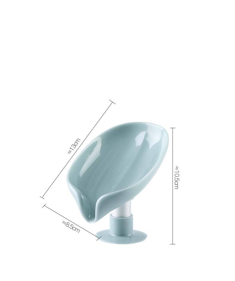 Soap shelf household perforation-free suction cup type leaf drain soap rack no water storage artifact manufacture