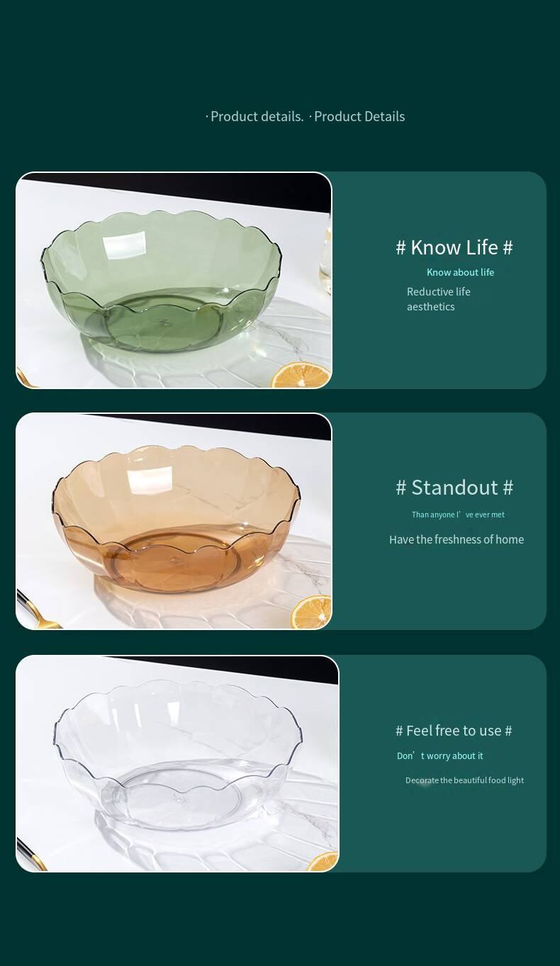 Fruit plate living room home coffee table candy dry fruit plate 2023 new snacks melon seeds New Year transparent nut plate factory