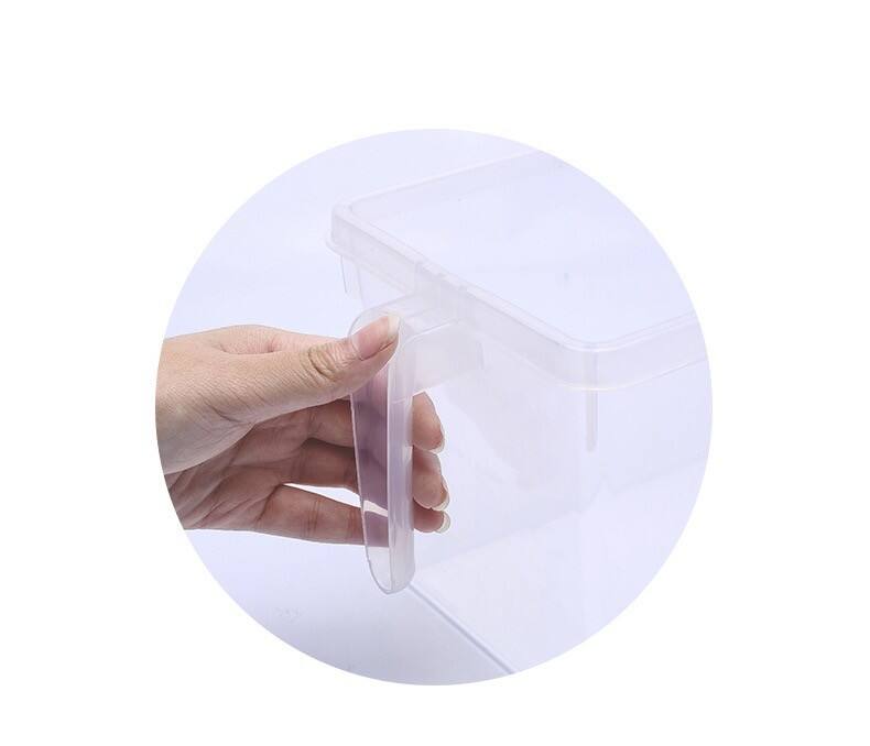 Transparent 4L Refrigerator storage Box Drawer Kitchen Fruit Food vegetable fruit crisper with lid sealed storage box supplier