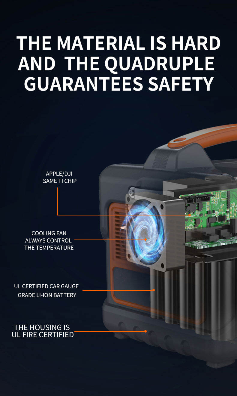 ISEMI Smart Charging-Technologie, wiederaufladbarer Lithium-Akku, langlebige Camping-Power – Details