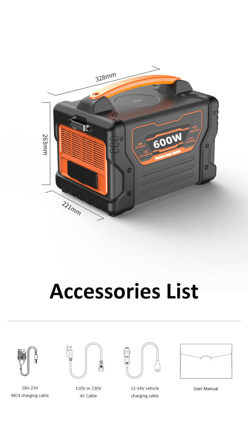 Emergency Power Source Outdoor Charging Solution Long-lasting Camping Power factory