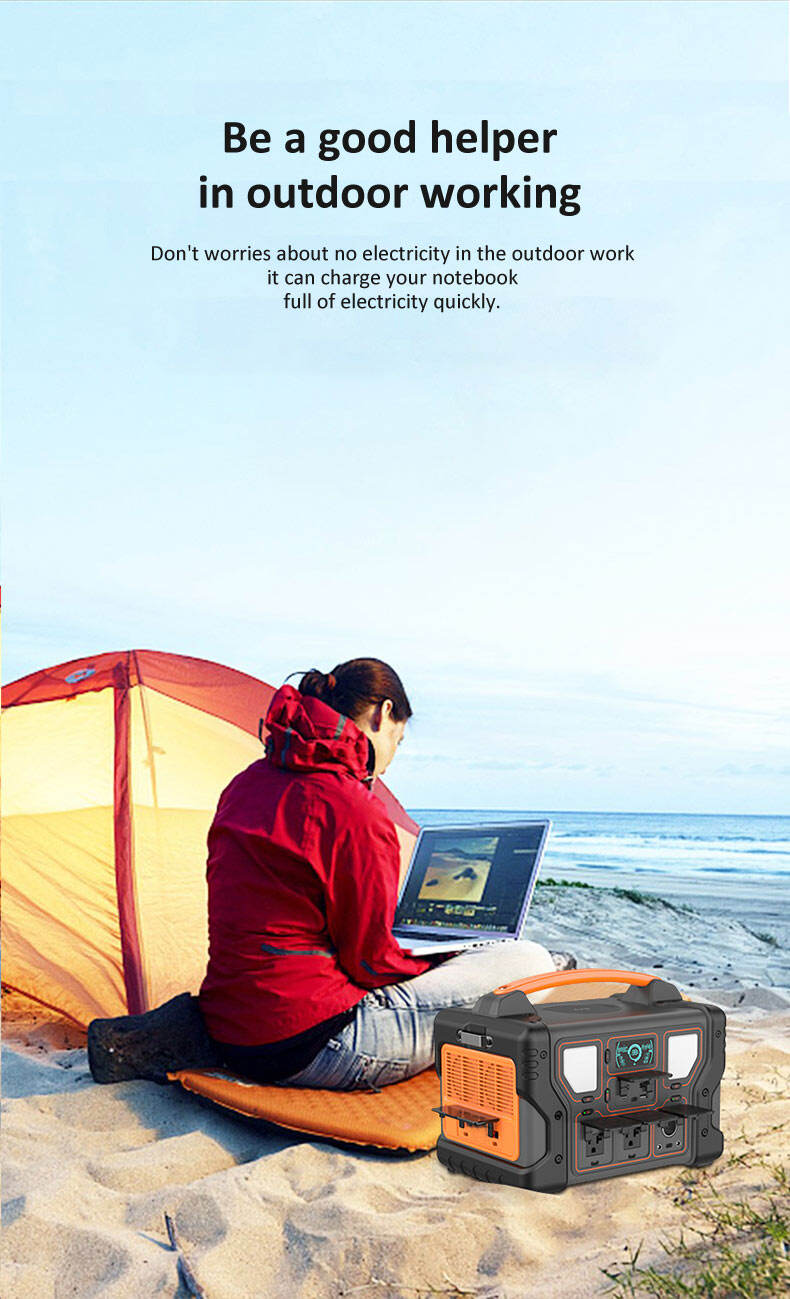 ISEMI Smart Charging Technology Wiederaufladbarer Lithium-Akku Langlebige Camping-Power-Fabrik
