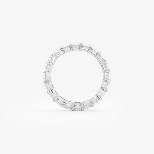 Consentăți-vă sau unui iubit cu maximul strălucirii cu un inel de eternitate cu diamant de laborator