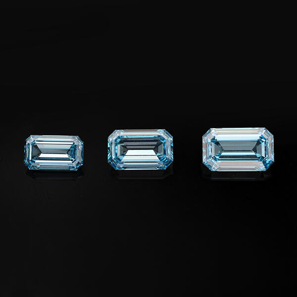 Lab Grown Emerald Cut Diamonds