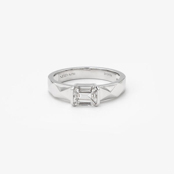 A beleza dos anéis de diamante de laboratório para homens