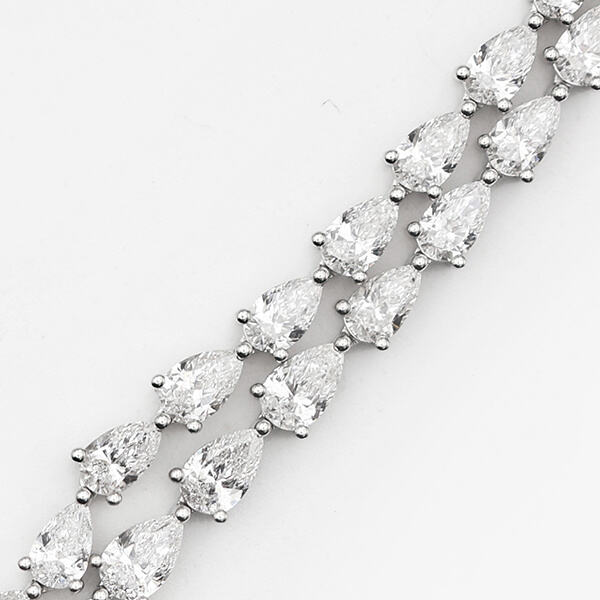 The Classic Lab Diamond Tennis Necklace