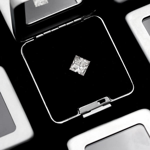 princess cut lab diamond