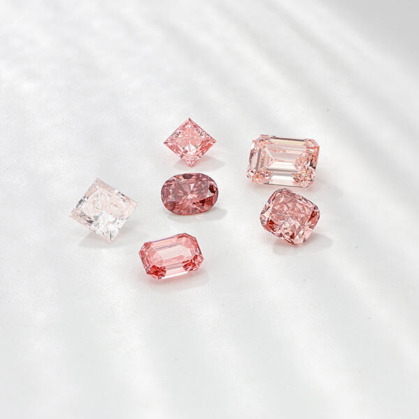 A Atração dos Diamantes Rosa Cultivados em Laboratório