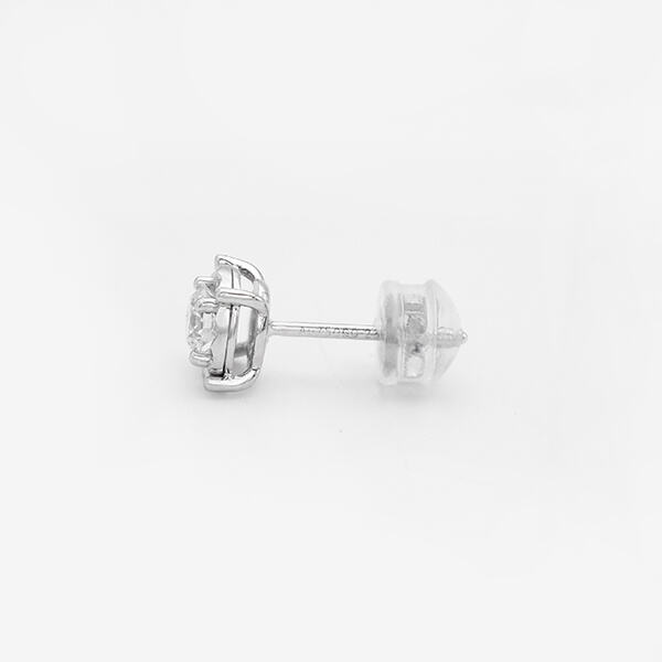 Brincos de Diamante de Laboratório para um Visual Atemporal.