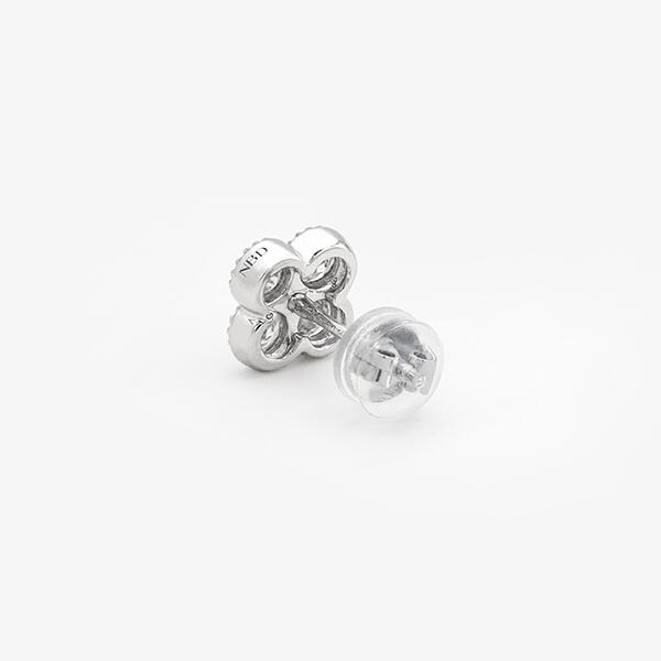 Brincos de Diamante Criado em Laboratório.