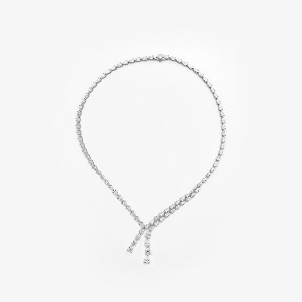 The Lab Diamond Tennis Necklace