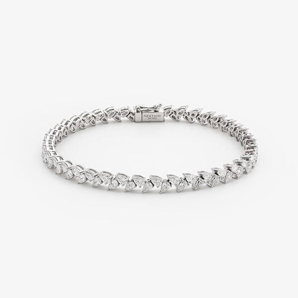 Braceletes de Tênis com Diamantes Criados em Laboratório