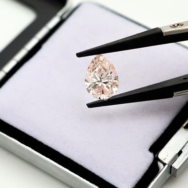 Explore the beauty of lab-grown pear diamonds with our extensive selection