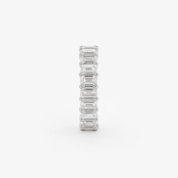 スタイルを向上させる：ラボダイヤモンドエタニティリング