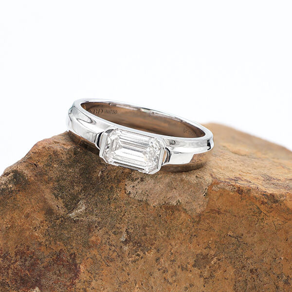 Um Anel de Diamante Masculino Sem o Custo Ambiental