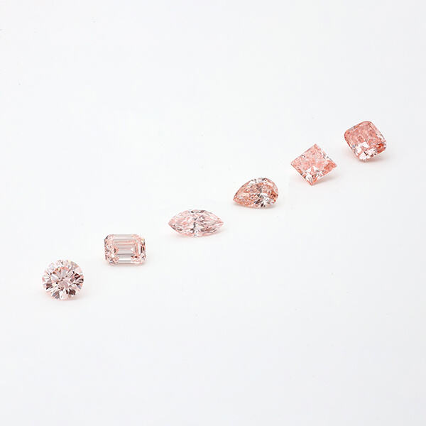 Diamantes Rosa em Laboratório Exibem Beleza Além da Autenticidade